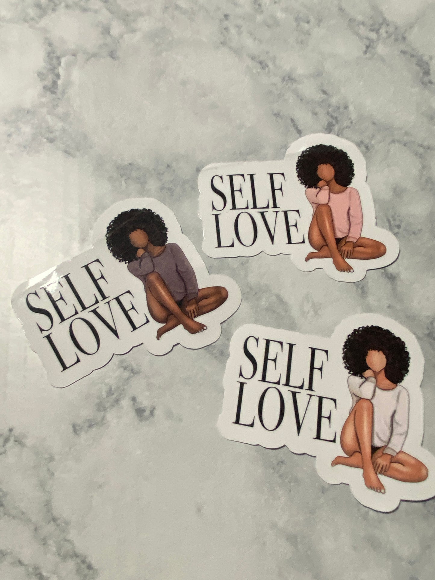 Self Love_ Plum Vinyl Sticker