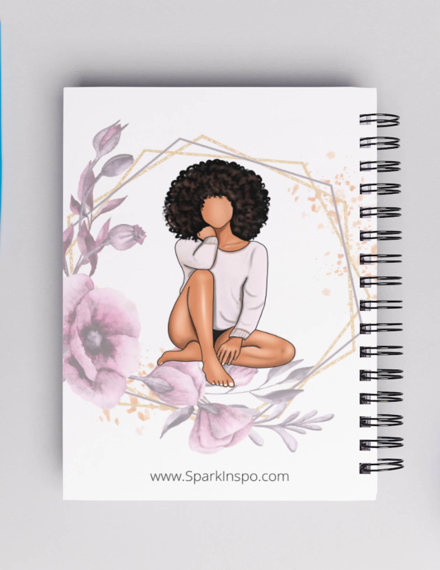 Self Love_White 5 X 7 in Lined Notebook Journal