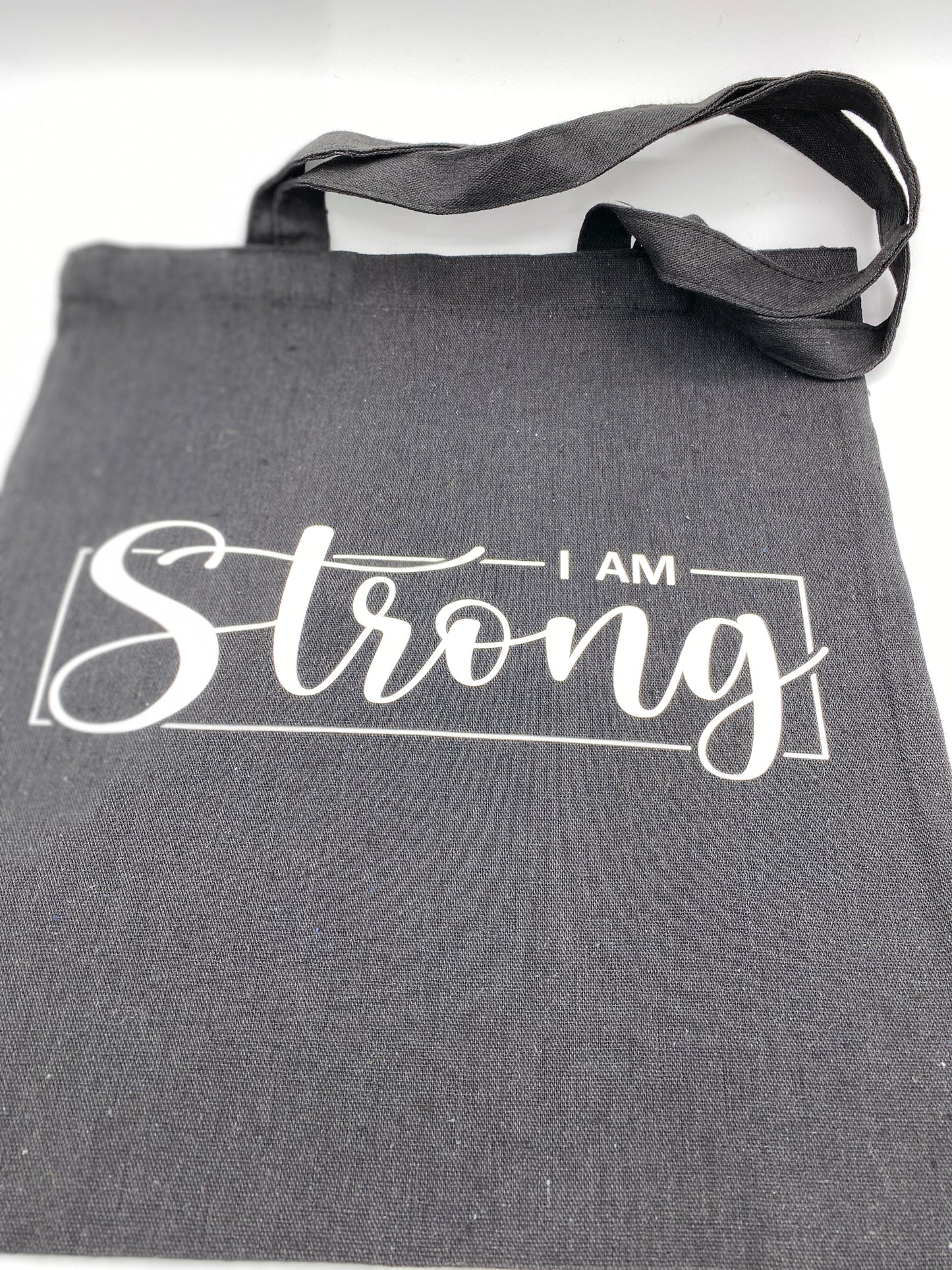I Am Strong Canvas Tote Bag