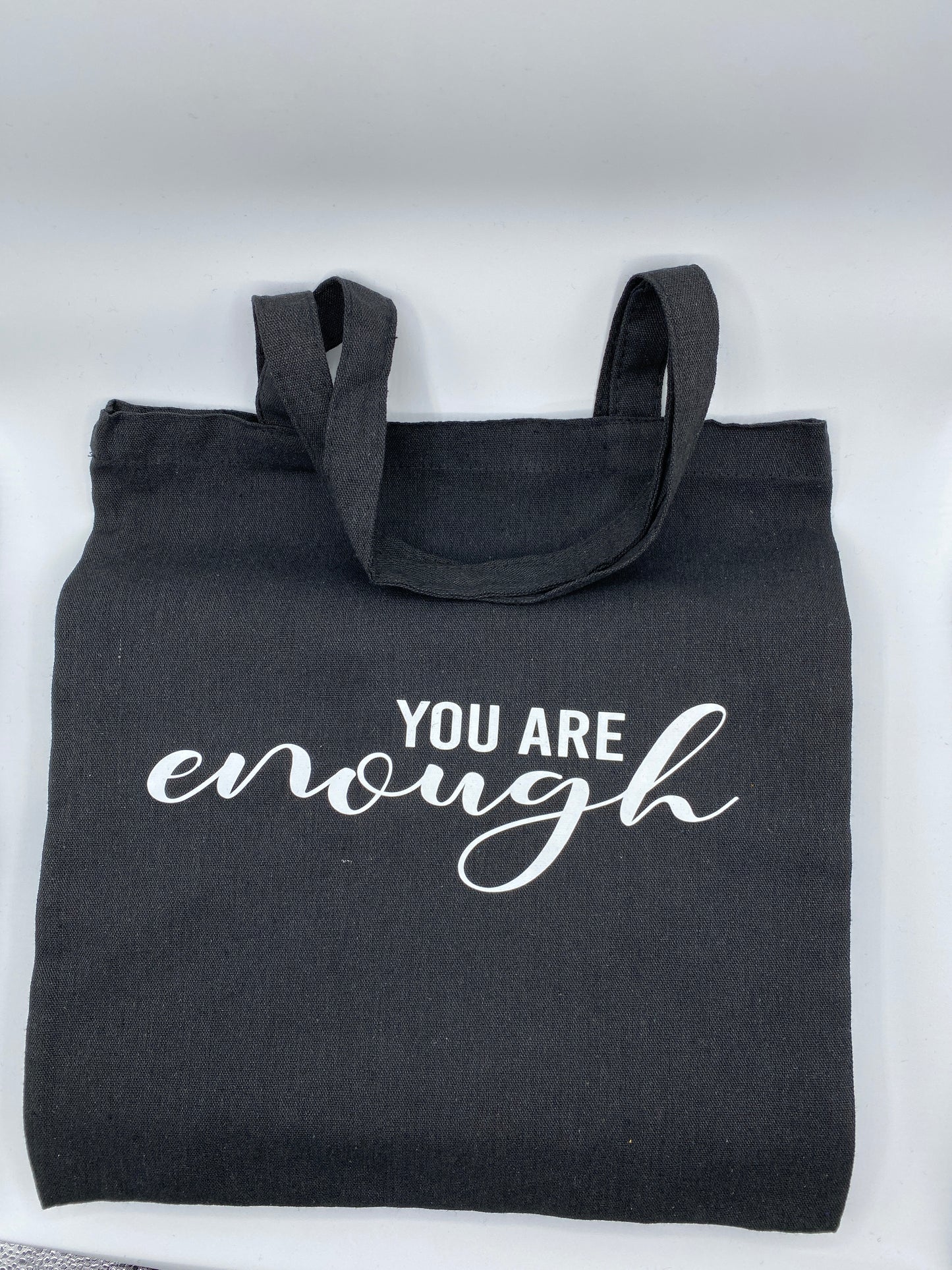 You Are Enough Canvas Tote Bag