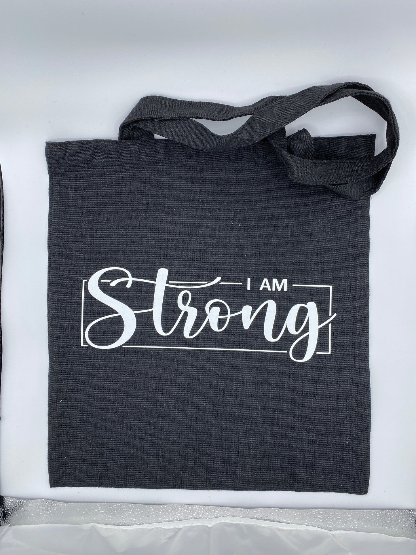 I Am Strong Canvas Tote Bag