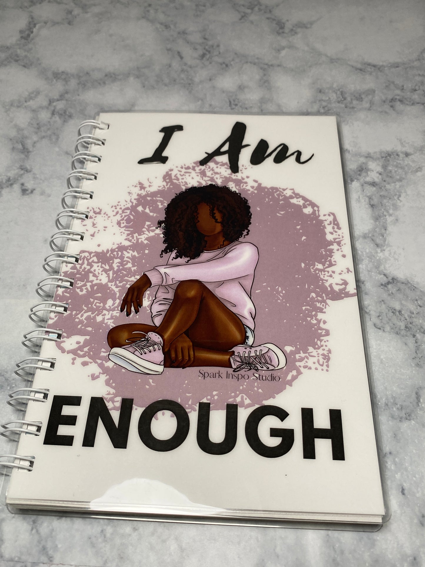 I am Enough Sport DS 5 X 7 in Lined Notebook Journal