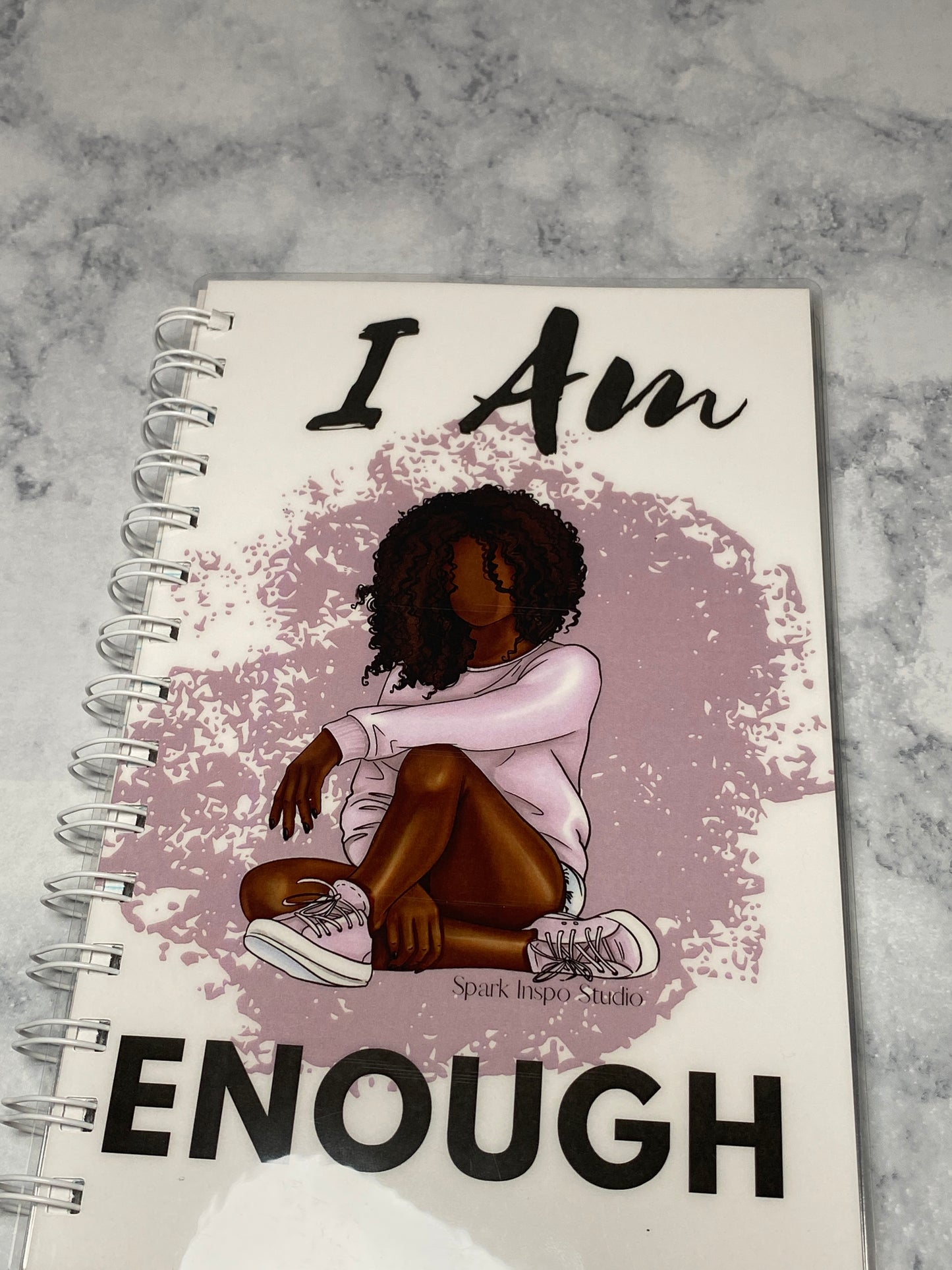 I am Enough Sport DS 5 X 7 in Lined Notebook Journal