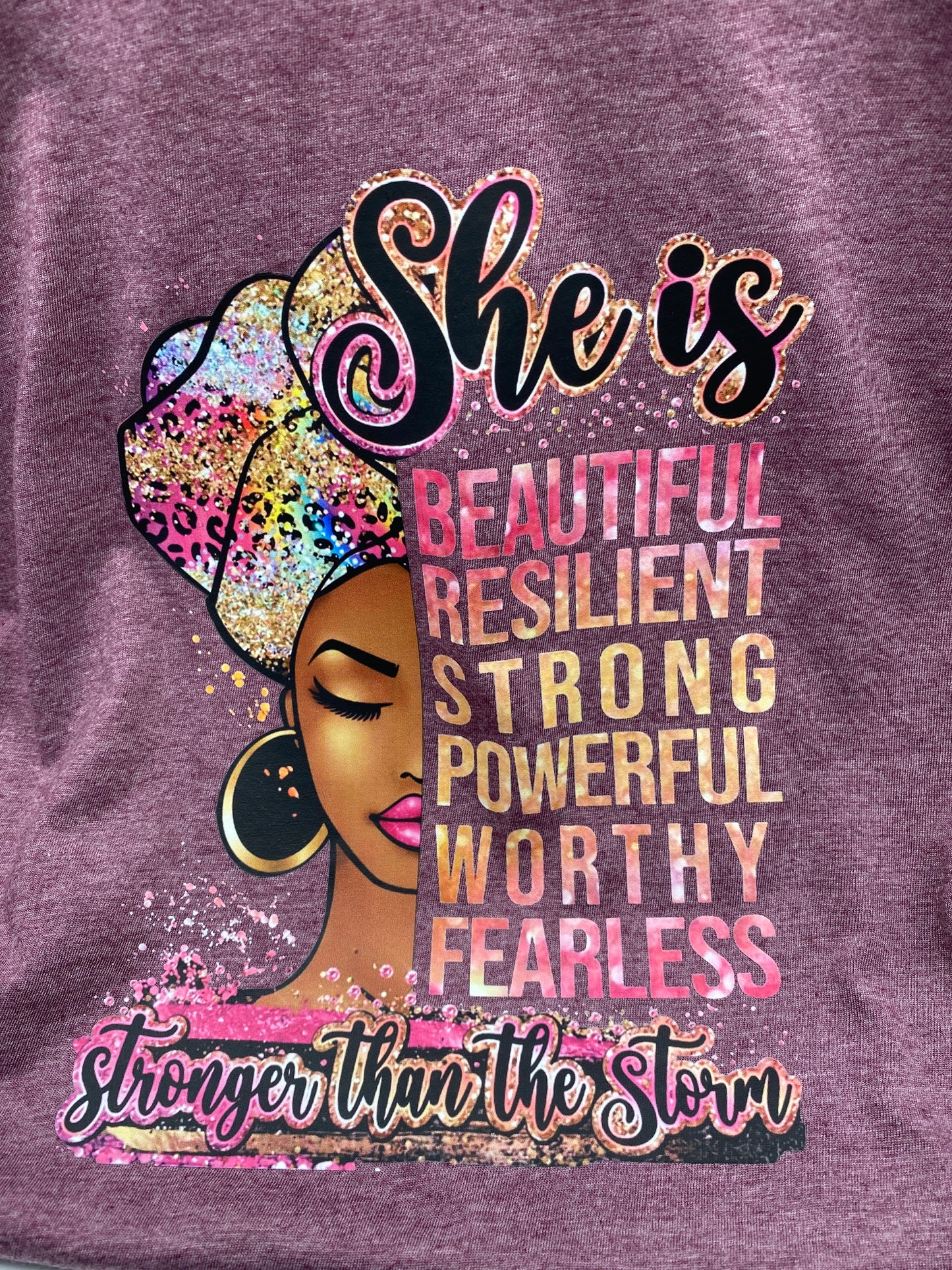 She Is Stronger Than the Storm T-Shirt