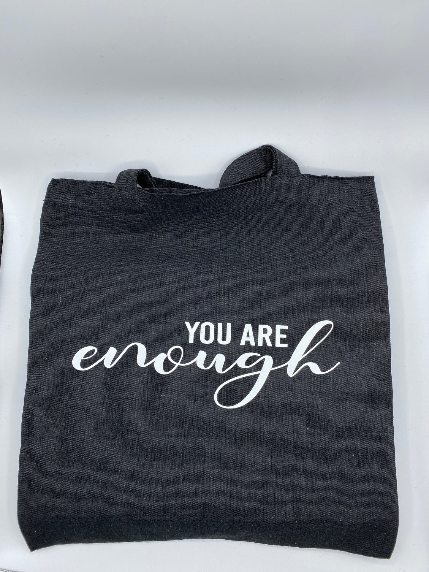 You Are Enough Canvas Tote Bag