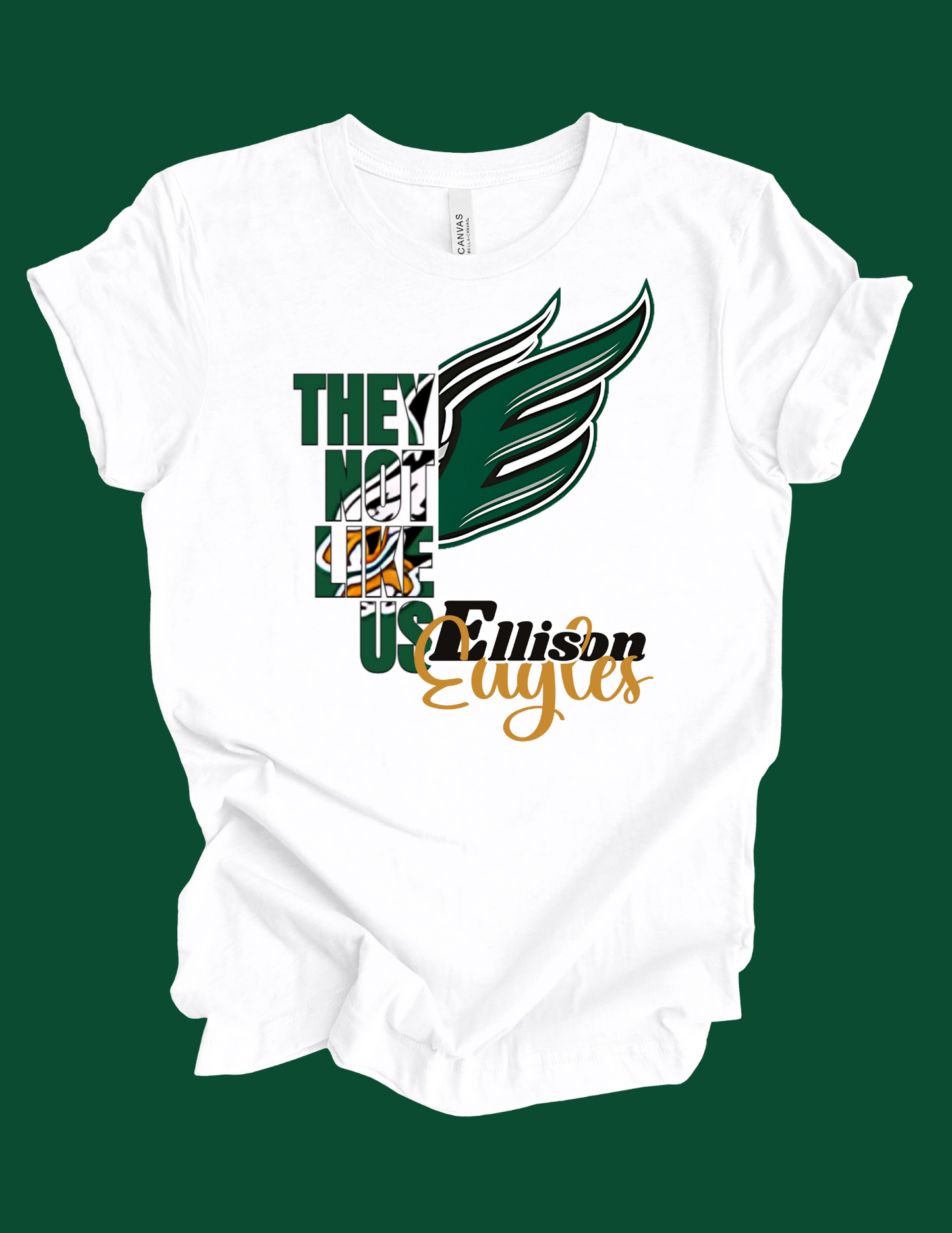 They Not Like Us Ellison High School Spirit Graphic T-Shirt