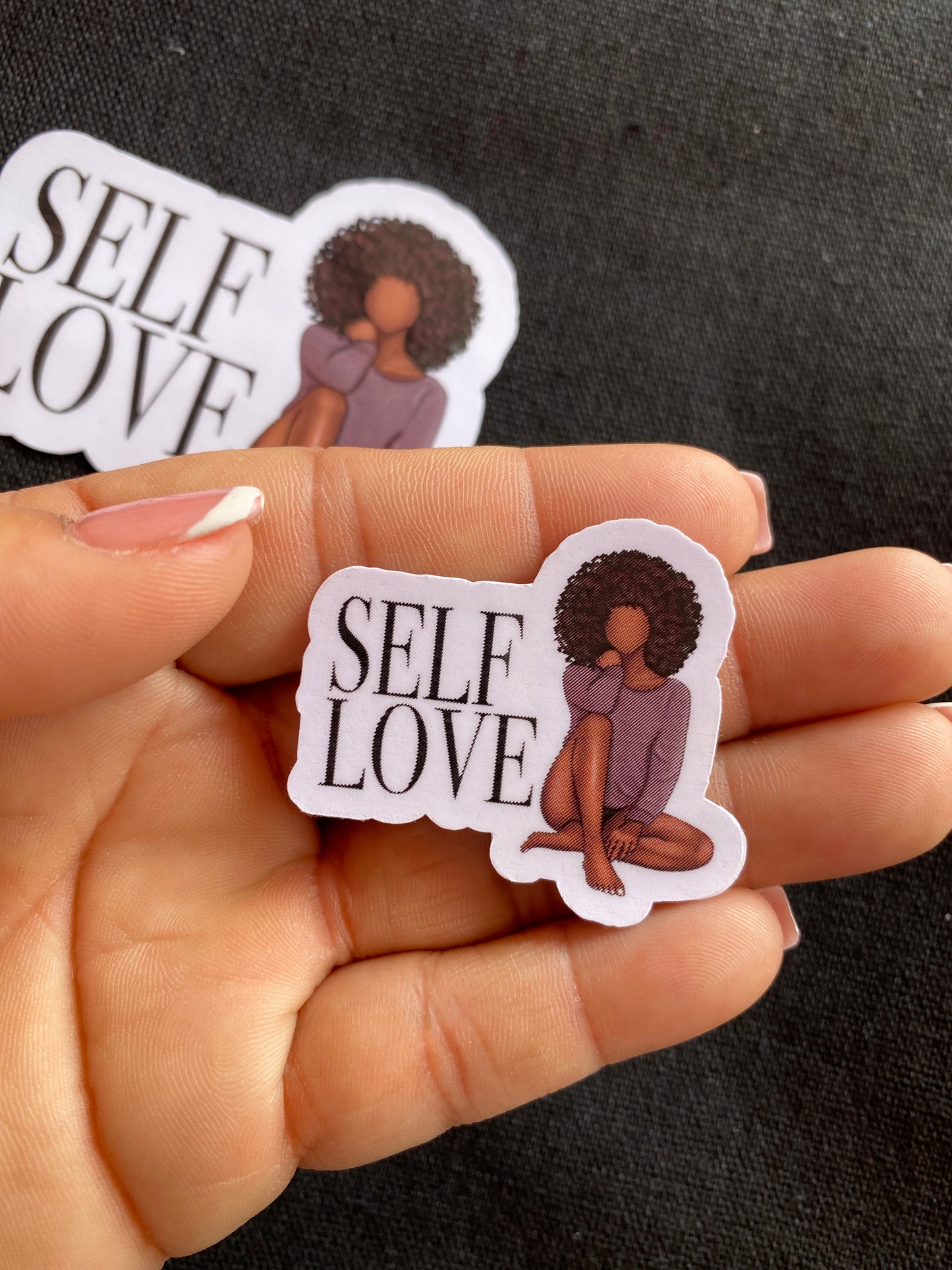 Self Love_ Plum Vinyl Sticker