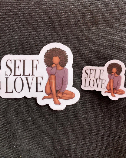 Self Love_ Plum Vinyl Sticker