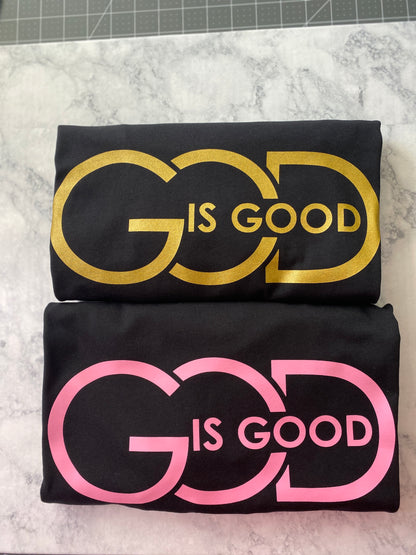 God Is Good Short Sleeve Graphic T-shirt