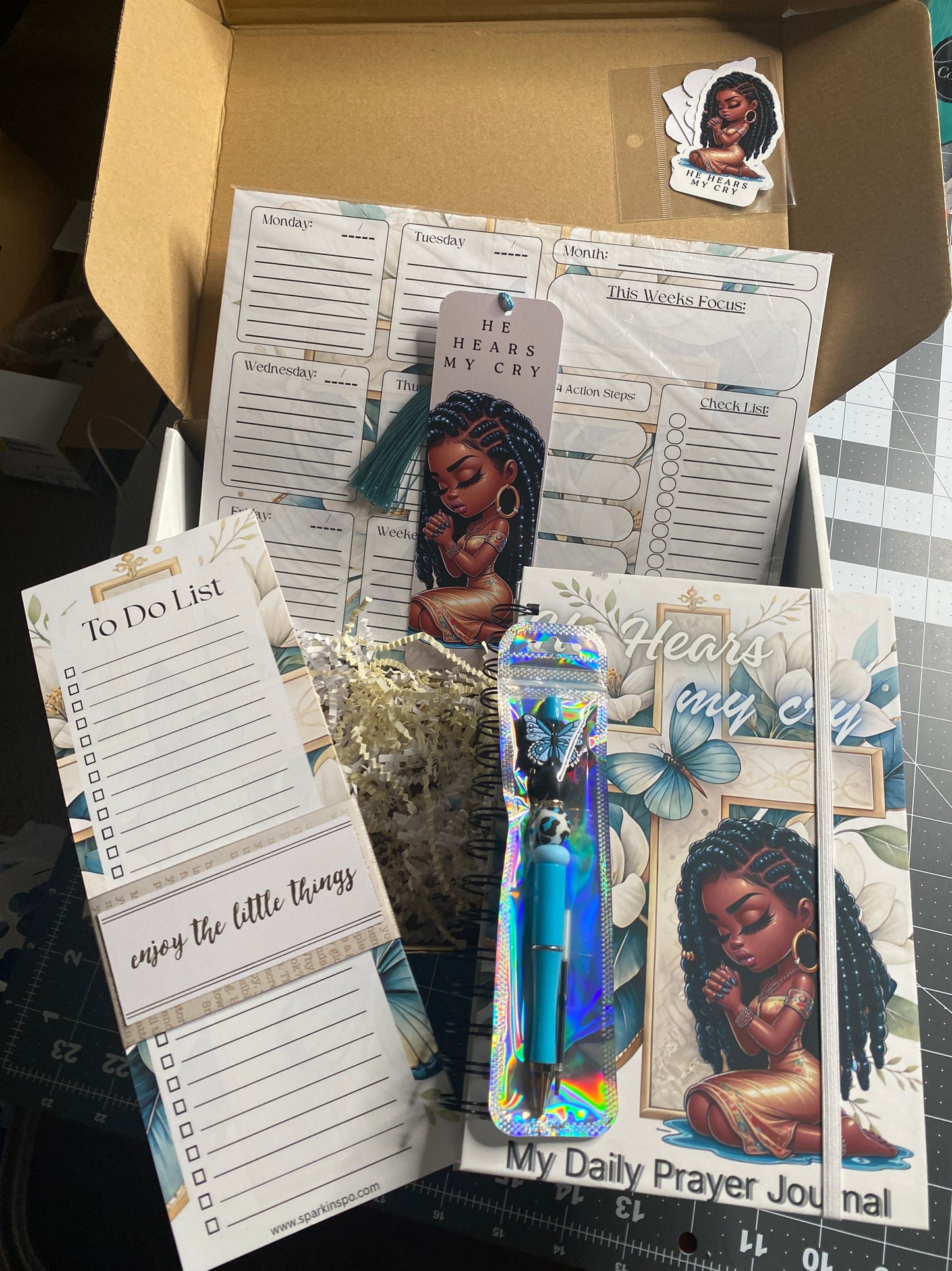 He Hears My Cry _ Journal Bundle