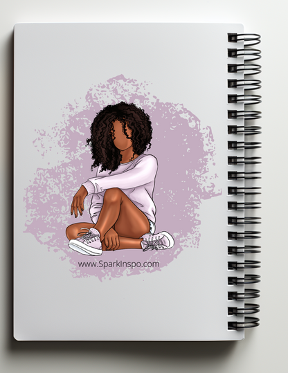 I am Enough Sport LS 5 X 7 in Lined Notebook Journal