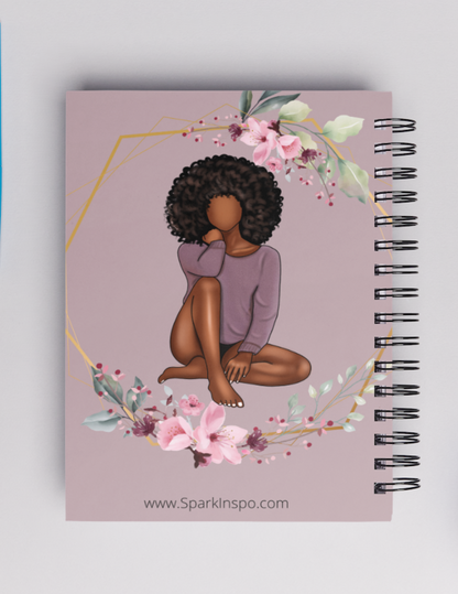 Self Love_Tan 5 X 7 in Lined Notebook Journal