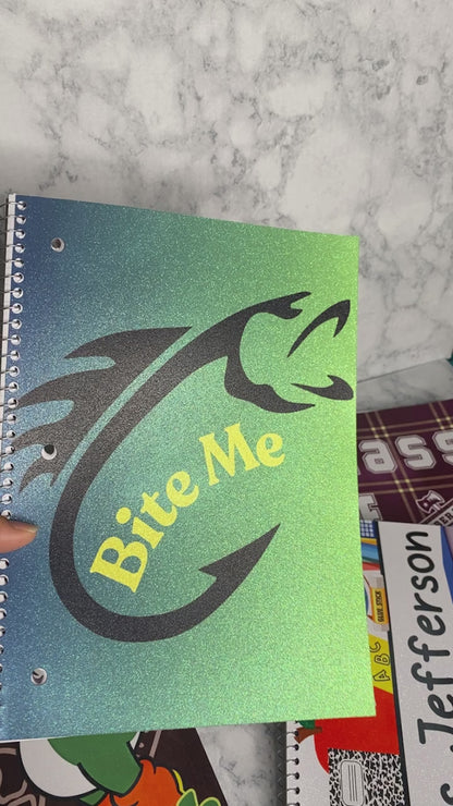 Custom School Notebook