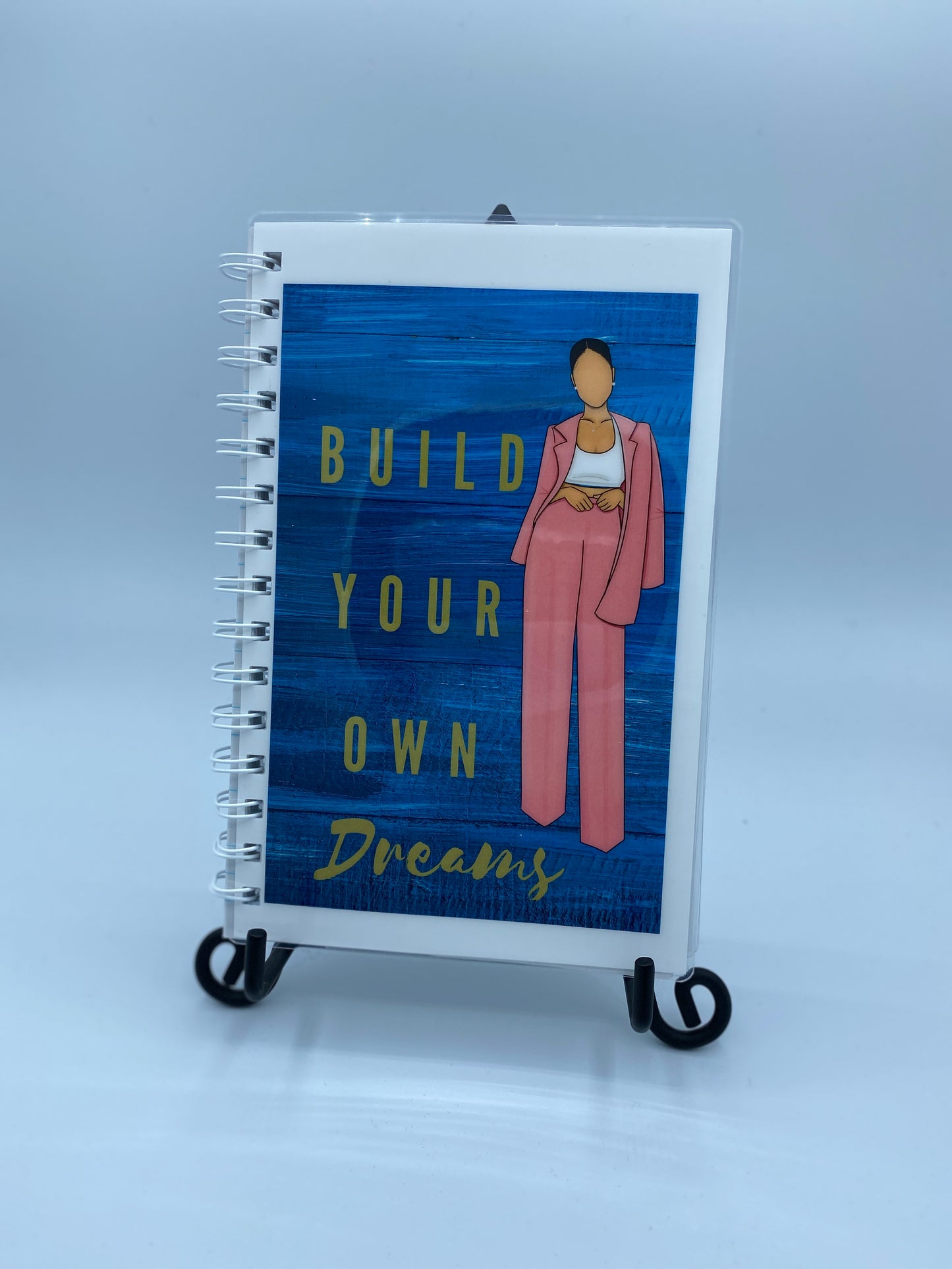 Build Your Own Dreams _ Pink Suite 5 X 7 in Lined Notebook Journal