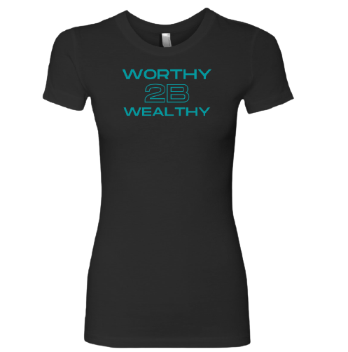 Worthy 2B Wealthy _ Black/Teal